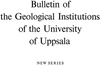 Bulletin of the Geological Institutions of the University of Uppsala, New Series